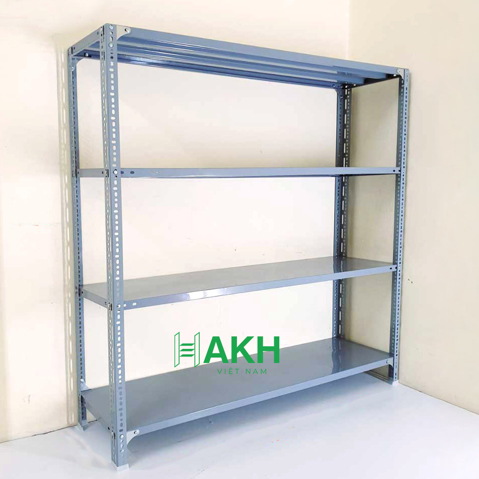 kệ sắt v lỗ 4 tầng