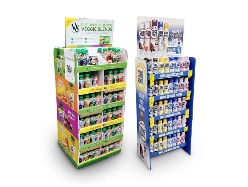 kệ trưng bày nước ngọt
