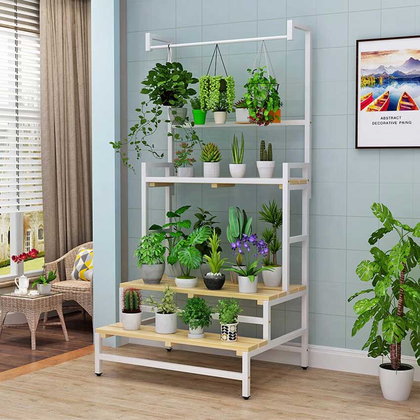 kệ cây cảnh bằng sắt