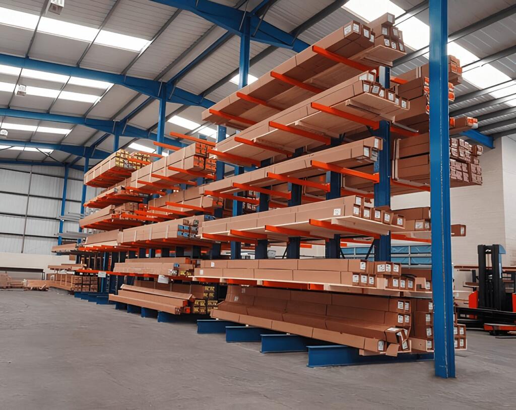 Kệ Cantilever (kệ tay đỡ)
