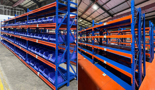 Kệ trung tải 500kg/tầng có khả năng chịu tải mạnh mẽ